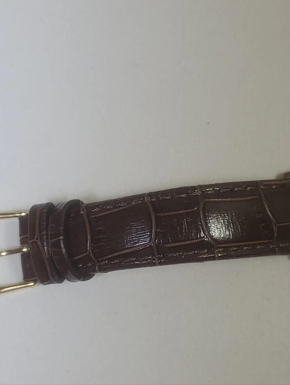 Glycine Vintage Automatic Swiss Made Gold Tone Date Watch